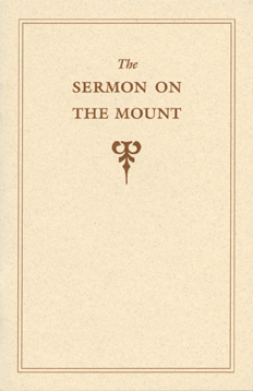 Sermon on the Mount